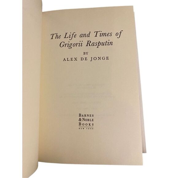 The Life And Times Of Grigorii Rasputin By Alex DeJonge Hardcover Book 1997 Nove - Picture 4 of 10
